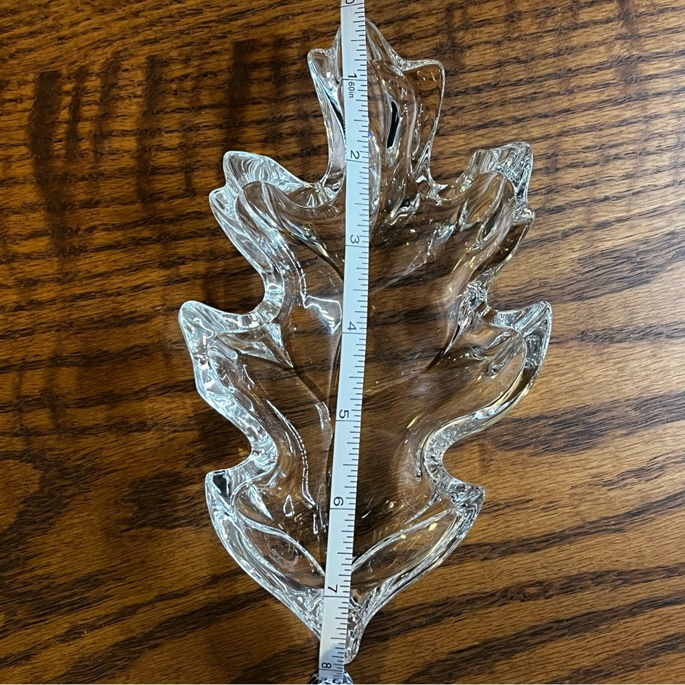 Marquis Waterford Crystal Oak Leaf Dish - Picture 12 of 15